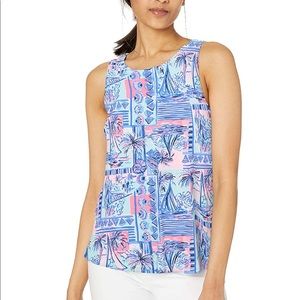 Lilly Pulitzer Kristen Tank “Yeah Buoy” M like new